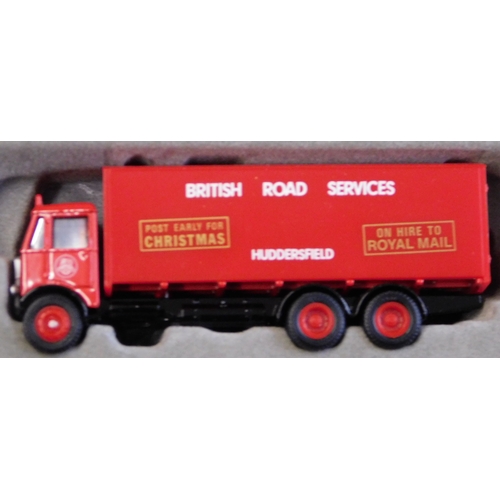 704 - Gilbow First Editions. Lorries (x3). Scale 1:76. Pickford's. London Carriers. British Road Services.... 