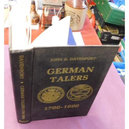 203 - German Talers 1700-1800. A hardback book by John S. Davenport. Published 1979 by Spink & Sons. Very ... 