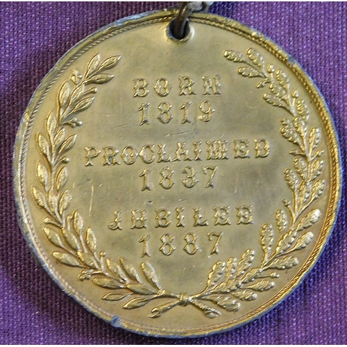 290 - Queen Victoria's Golden Jubilee Medallion 