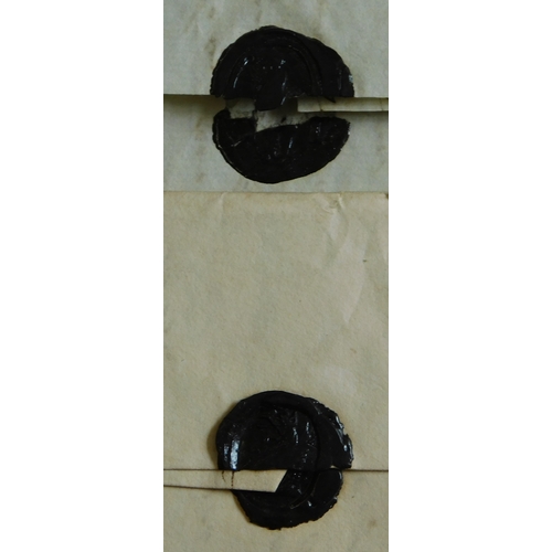 34 - Great Britain 1823-1833 Postal History / Social History, four letters addressed to Miss Marriott Cot... 