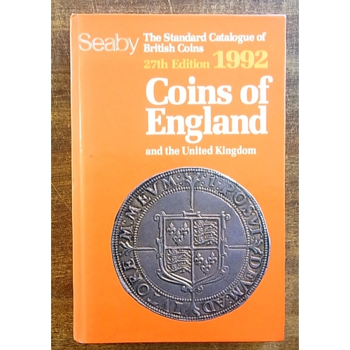 Seaby Coins of England and United Kingdom 1992 & 1993. Two hardback ...