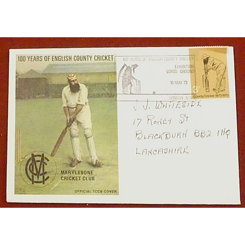 198 - Great Britain 1953-2004 32 covers and post cards with machine slogan cancels, cachet cancels. Few FD... 