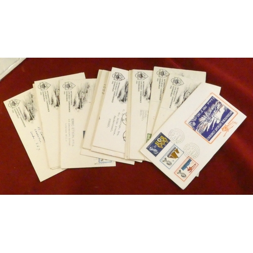 209 - Great Britain 1963 ninth Internationaln Lifeboat Conference 16 FDCs cancelled on SG639-641with a var... 