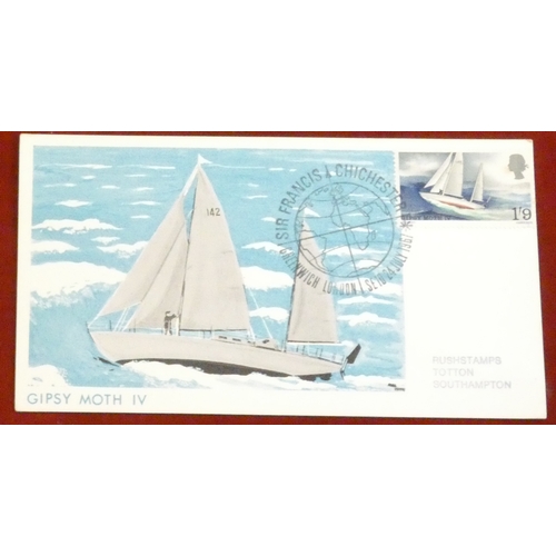 210 - Great Britain 1963-1967 FDC envelopes with cachet cancels x six Paris Postal Conference, Ninth Inter... 