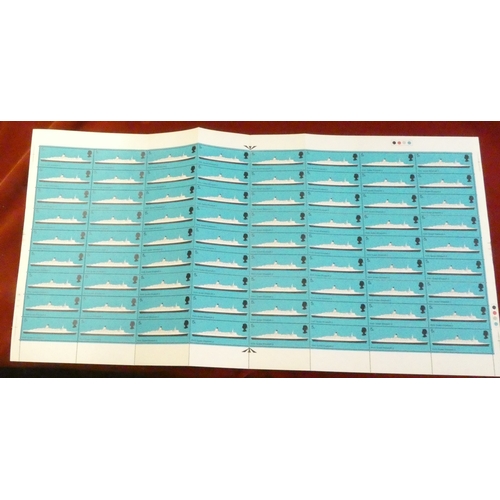 211 - Great Britain 1965-69 commemmoratives u/m sheets and blocks includes Battle of Britain, Post Office ... 