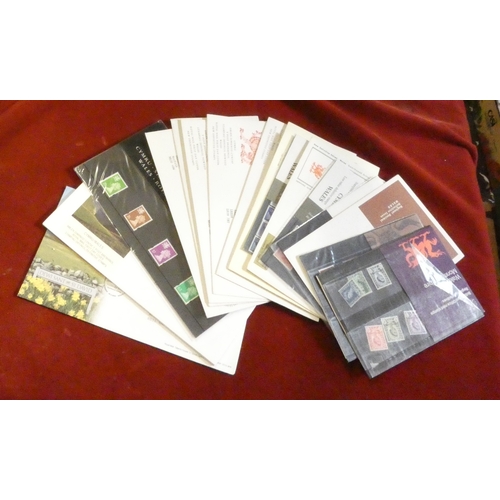 227 - Great Britain 1970-2009 regional issues - Wales, 12 neatly addressed FDCs and five presentation pack... 