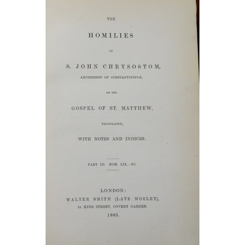 265 - The Homilies of St John Chrysostom on the Gospel of St Matthew, Part II, Hom. LIX-XC, Walter Smith (... 