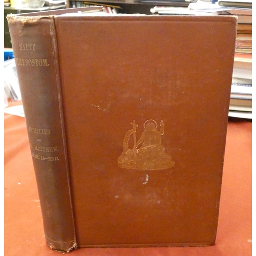 265 - The Homilies of St John Chrysostom on the Gospel of St Matthew, Part II, Hom. LIX-XC, Walter Smith (... 