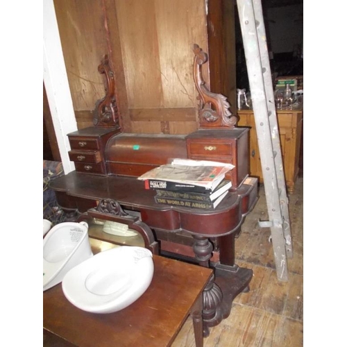 60 - Victorian Mahogany Duchess Dressing Table