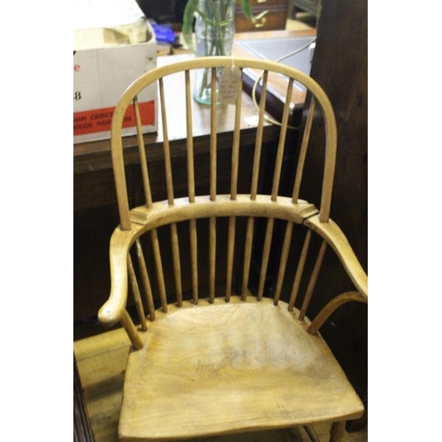 180 - 19th Century Ash and Elm Windsor Armchair