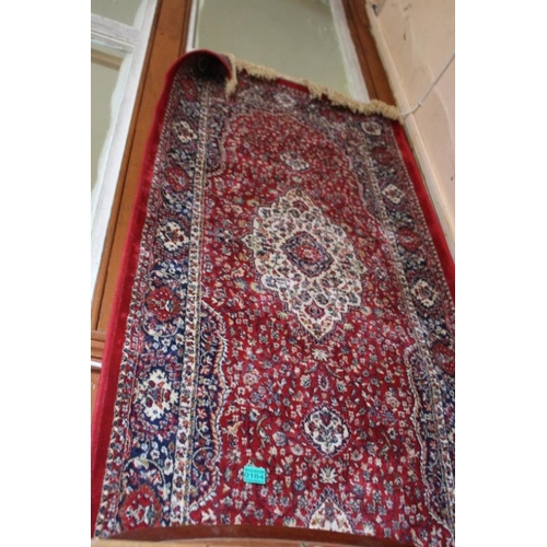 184 - Kashmir Red Ground Runner (120 INCHES X 30 INCHES)