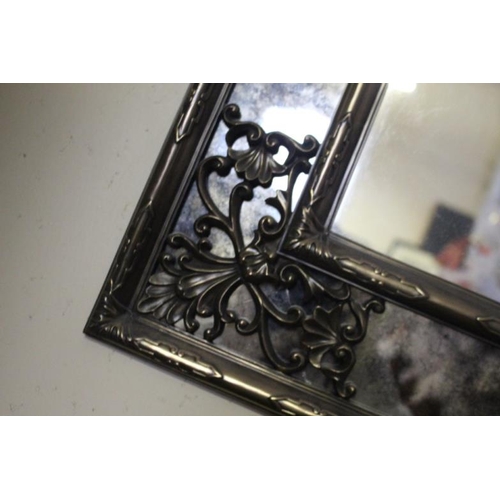 2 - Rectangular Mirror with decorative Frame
