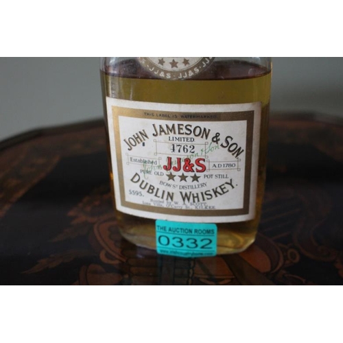 332 - John Jameson & Son Naggin (1950/60's) Scotts Kilkee Collection