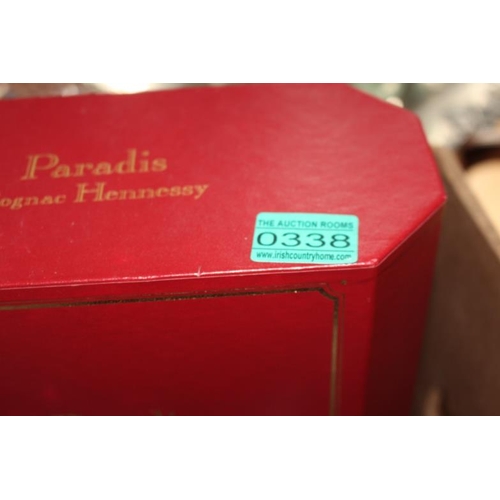 338 - Bottle of Cognac Hennessy Paradis in Original Case