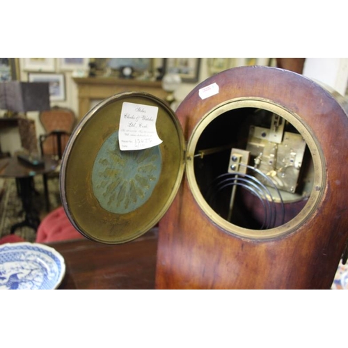 402 - Good Edwardian Inlaid Mahogany Bracket Clock