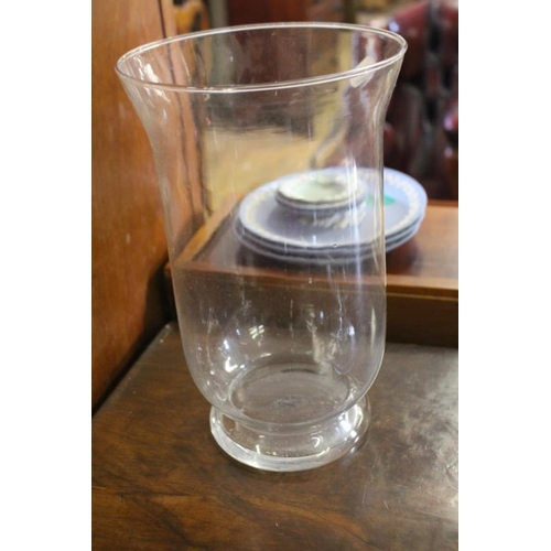 409 - Glass Punch Bowl and Cups together with Glass Plate and 4 other Bowls