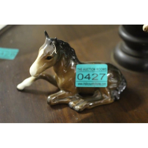 427 - 4 Beswick Porcelain Foal Figures