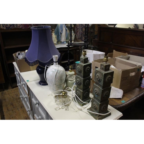 47 - Pair of Decorative Table Lamps and 3 others