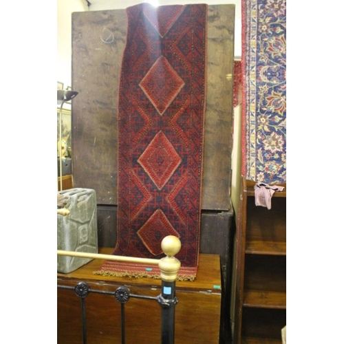 66 - Afghan Mashawai Runner - Handwoven (9' x 2'3