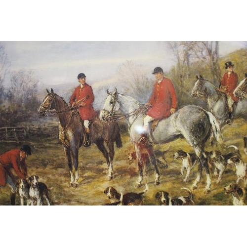 73 - Newly Framed Decorative Hunting Print