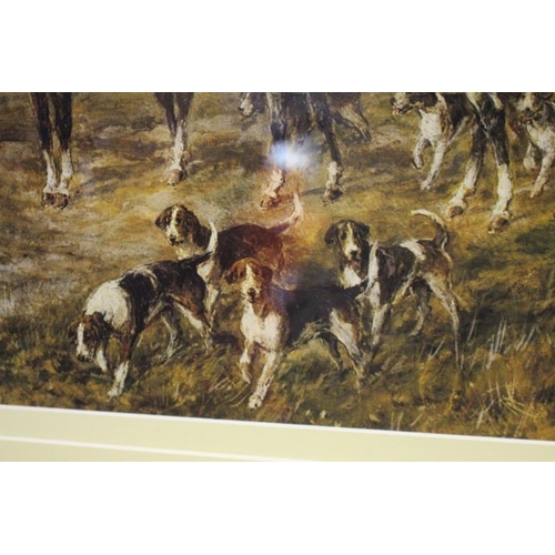 73 - Newly Framed Decorative Hunting Print