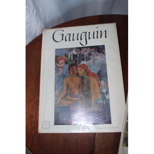 105 - 5 x 16 Beautiful Full Colour Prints in Booklet Including Gauguin, Nash, Bruegel, Modigliani, Monet