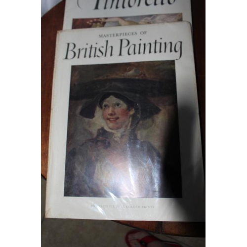 108 - 5 x 16 Beautiful Full Colour Prints in Booklet including British Painting, Tintoretto, Paul Klee, Fl... 