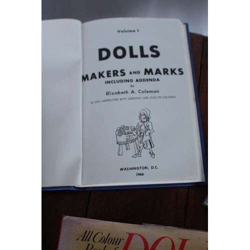 110 - Doll Collecting (4 books) including 1.  Collectors Blue Book 