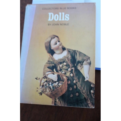 110 - Doll Collecting (4 books) including 1.  Collectors Blue Book 