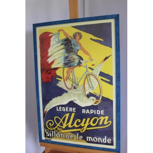 130 - French Bicycle Framed Print 