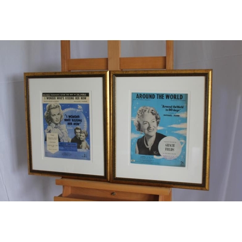 140 - Pair of Musical Scenes Framed 