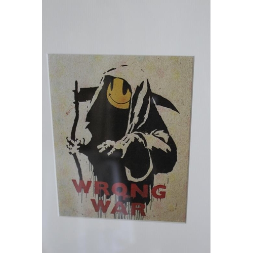 143 - Banksy Print 