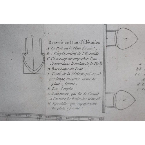 20 - 2 Framed Sets of Boat Building Plans both in different framed (43cm x 63cm smaller frame)