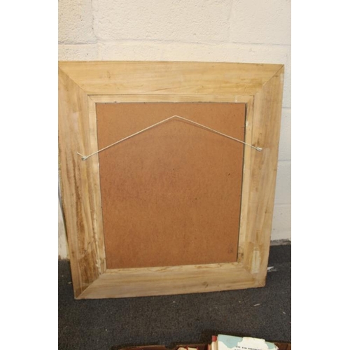 21 - Good Framed Decorative Mirror (88cm x 78cm frame)