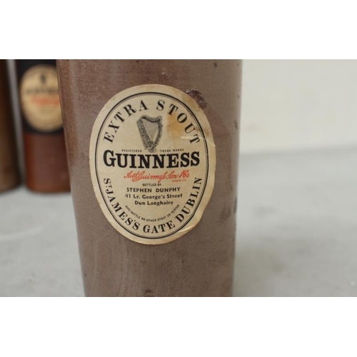 26 - 7 Various Ironstone Bottles including Guinness Example (Tallest 28cm)