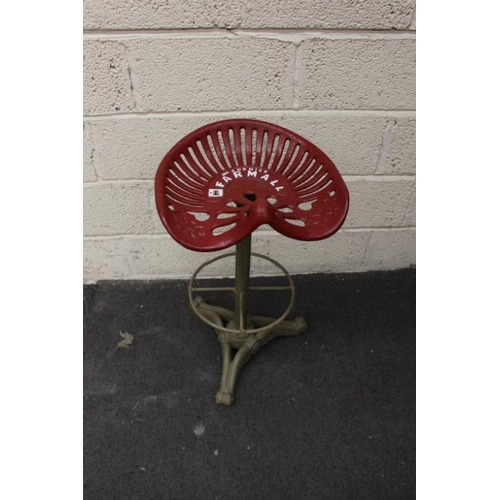 69 - Cast Iron Revolving Tractor Seat Stool 