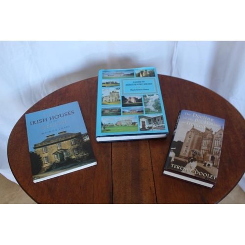 94 - Three Large, Rare and Important Books on Irish Houses.   
a)