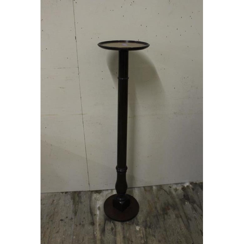 50 - Mahogany Torchere Stand (129cm Tall)