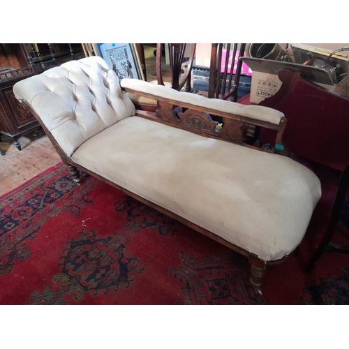 873 - Edwardian Chaise Longue