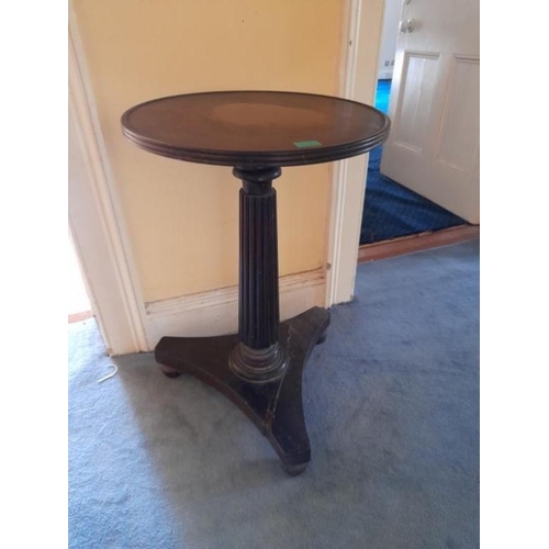 92 - Good Victorian Mahogany Wine Table (77cm Tall x 52cm Diameter)