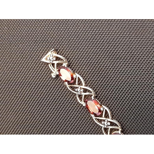 801 - 9 Carat Garnet Bracelet