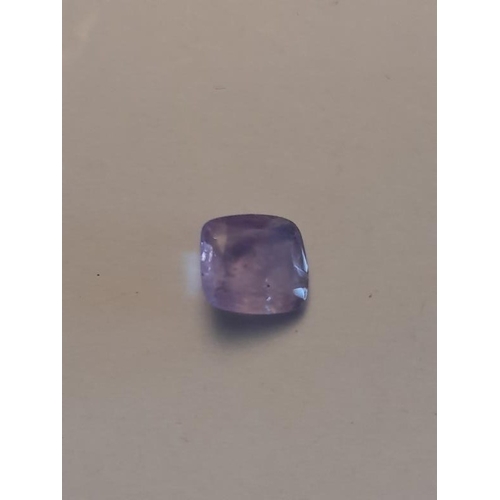 821 - 2.19 Carat Purple Sapphire Gemstone with IGI Certificate