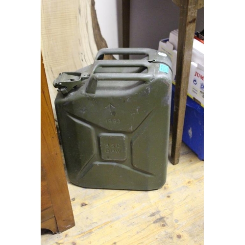 Old Metal Jerry Can
