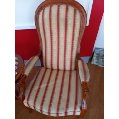 153 - This lot has been Withdrawn Pair of Victorian Style Armchairs