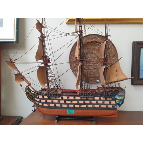 525 - Galleon Ship Model