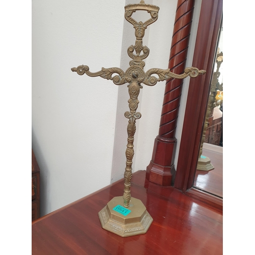 541 - Brass Scales Stand