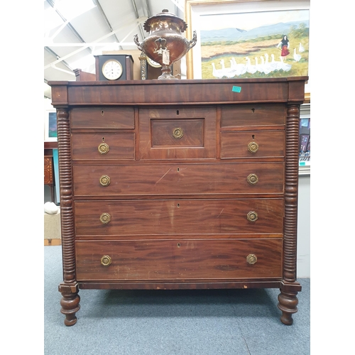 553 - Victorian Mahogany Chest of Drawers