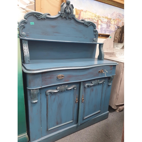 578 - Victorian Mahogany Chiffonier - now upcycled