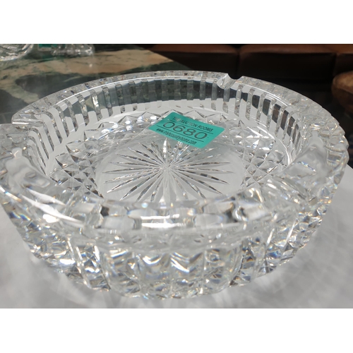 680 - Waterford Crystal Ashtrays