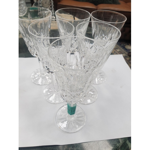 684 - Set of 6 Waterford Crystal Sherry Glasses